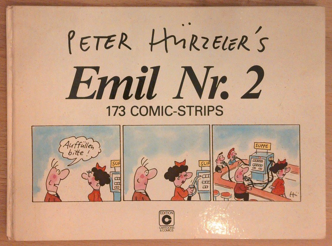 Peter Hürzeler's Emil Nr. 2. 173 Comic-Strips.