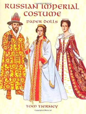 Russian Imperial Costume Paper Dolls cover image