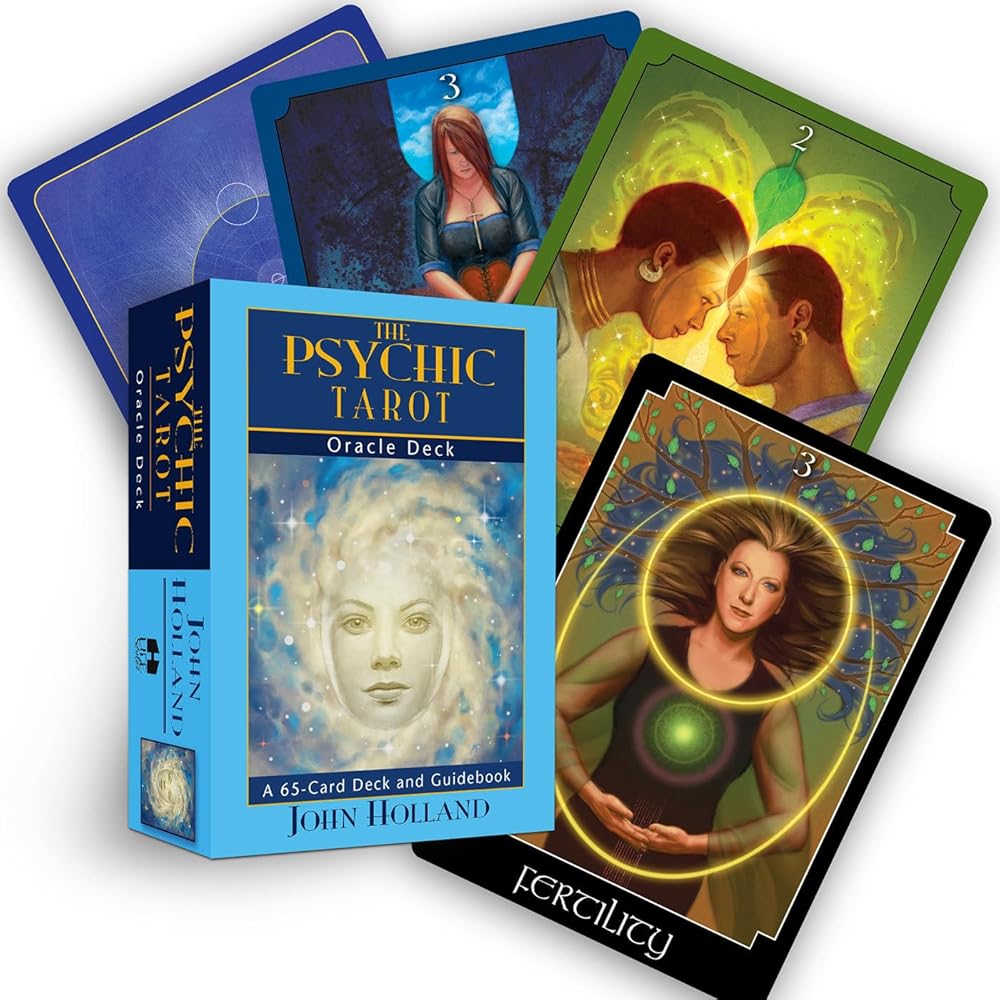 The Psychic Tarot Oracle Deck: A 65-Card Deck and Guidebook cover image