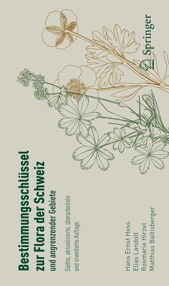 Bestimmungsschlüssel zur Flora der Schweiz und angrenzender Gebiete cover image