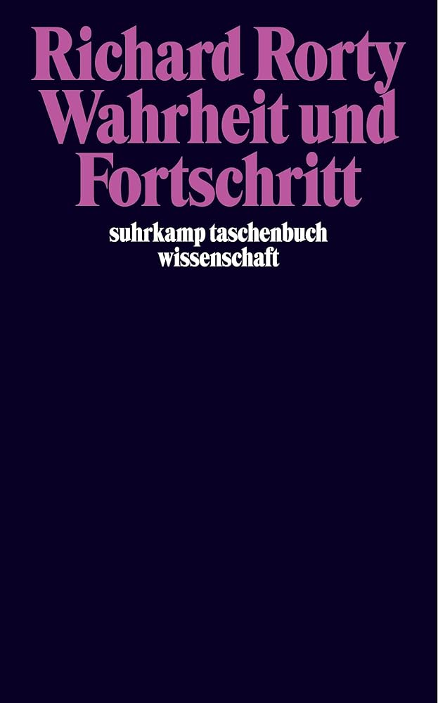 Wahrheit und Fortschritt (suhrkamp taschenbuch wissenschaft) cover image