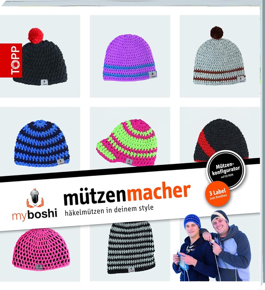 myboshi - Mützenmacher: Mützen in deinem Style selber häkeln cover image