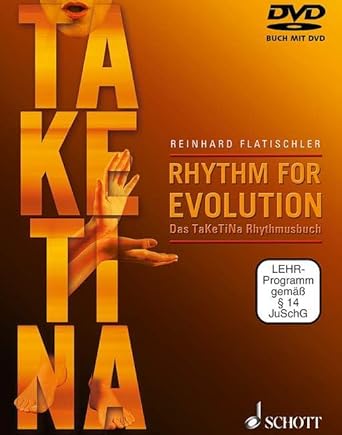 Rhythm for Evolution: Das TaKeTiNa-Rhythmusbuch. Ausgabe mit DVD. cover image