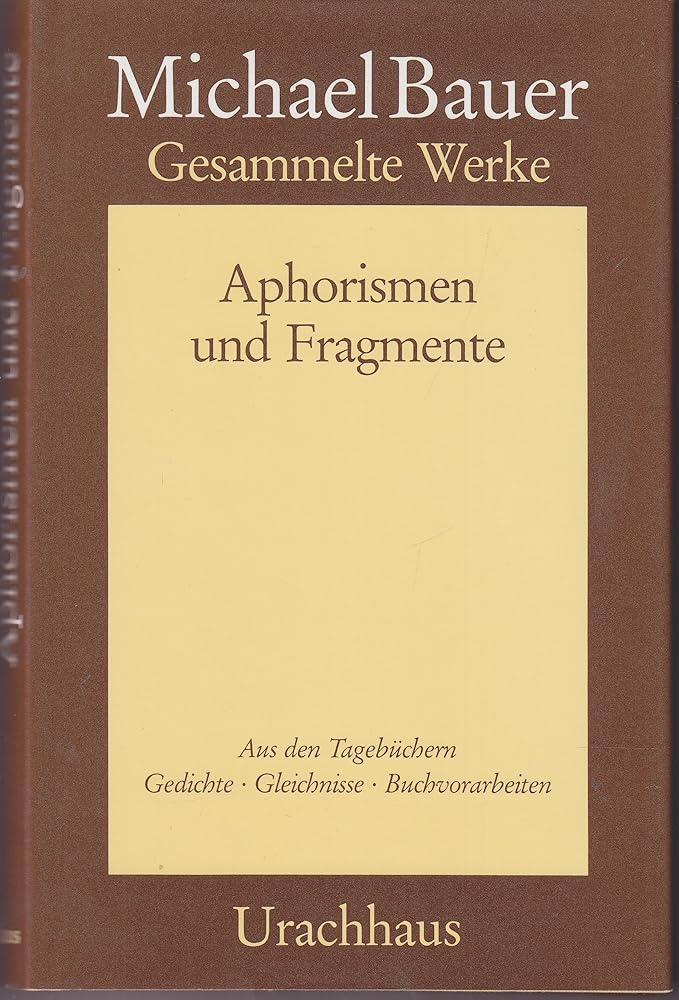 Gesammelte Werke, 5 Bde., Bd.4, Aphorismen und Fragmente cover image
