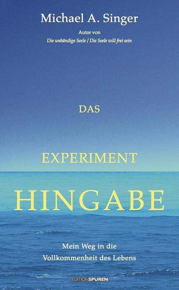 Das Experiment Hingabe: Mein Weg in die Vollkommenheit des Lebens cover image