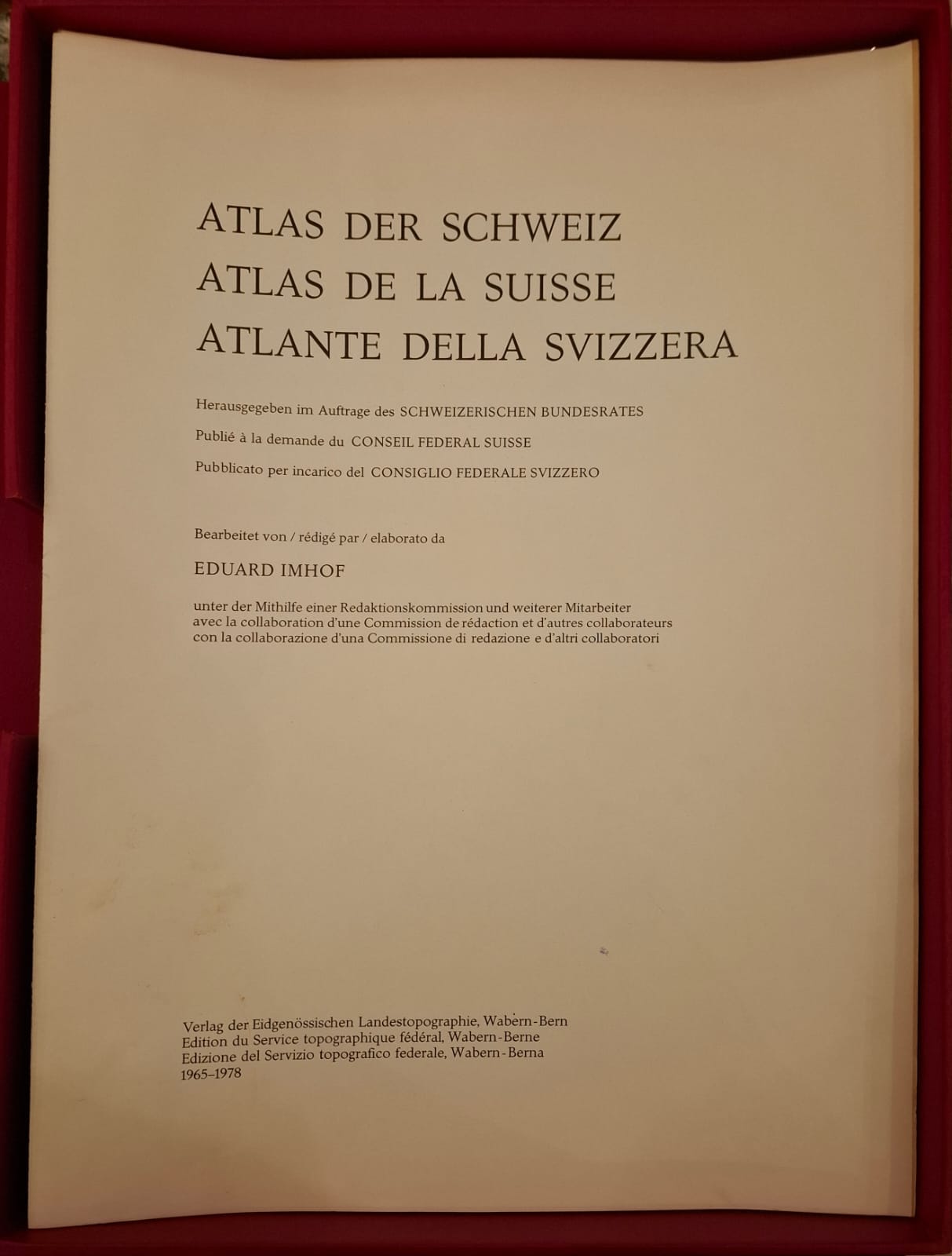 Atlas der Schweiz