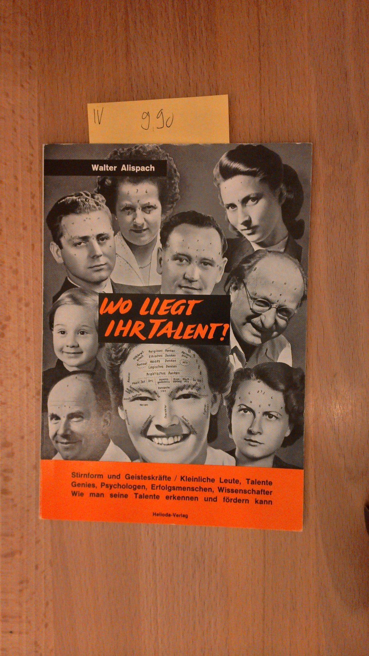 Wo liegt Ihr Talent - Ihre Schwäche? Stirnform und Geisteskräfte.