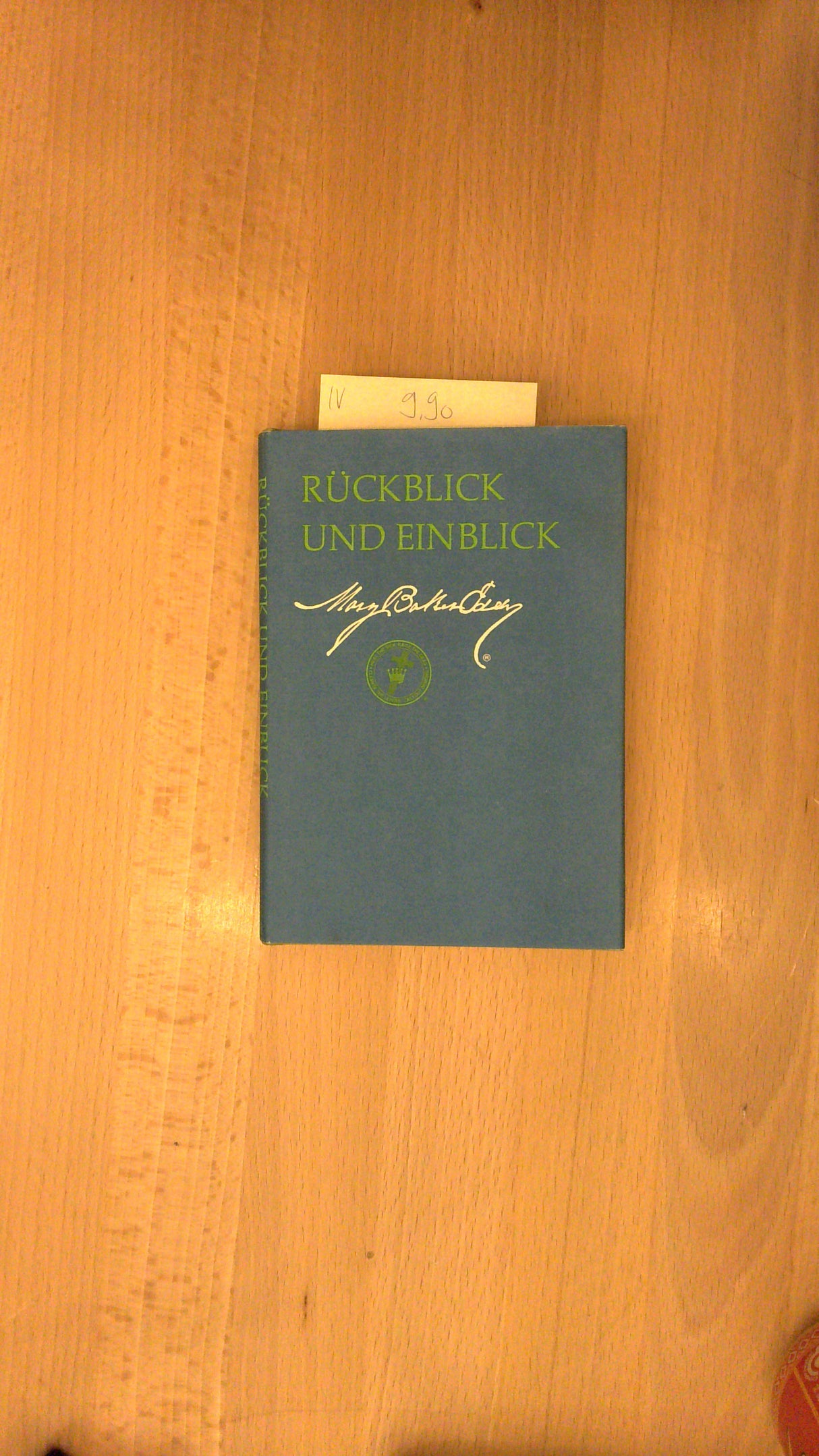 Rückblick und Einblick