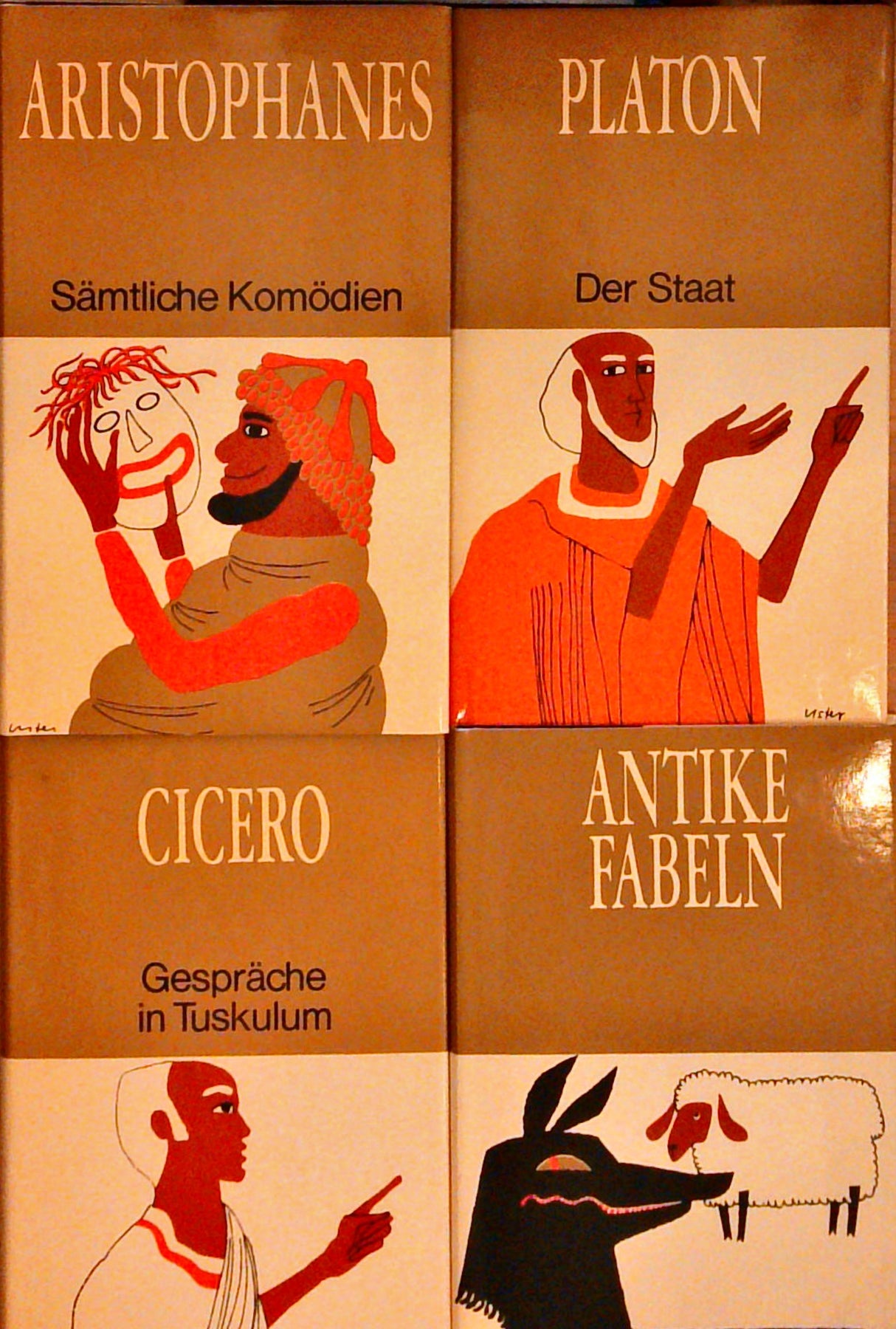 Meisterwerke der Antike. Serie 1. 18 Bände Komplett.