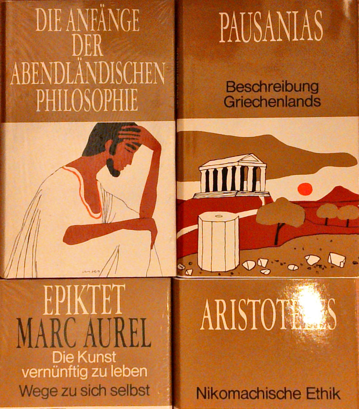 Meisterwerke der Antike. 2. Serie 12 Bände in 11 Büchern. Komplett.