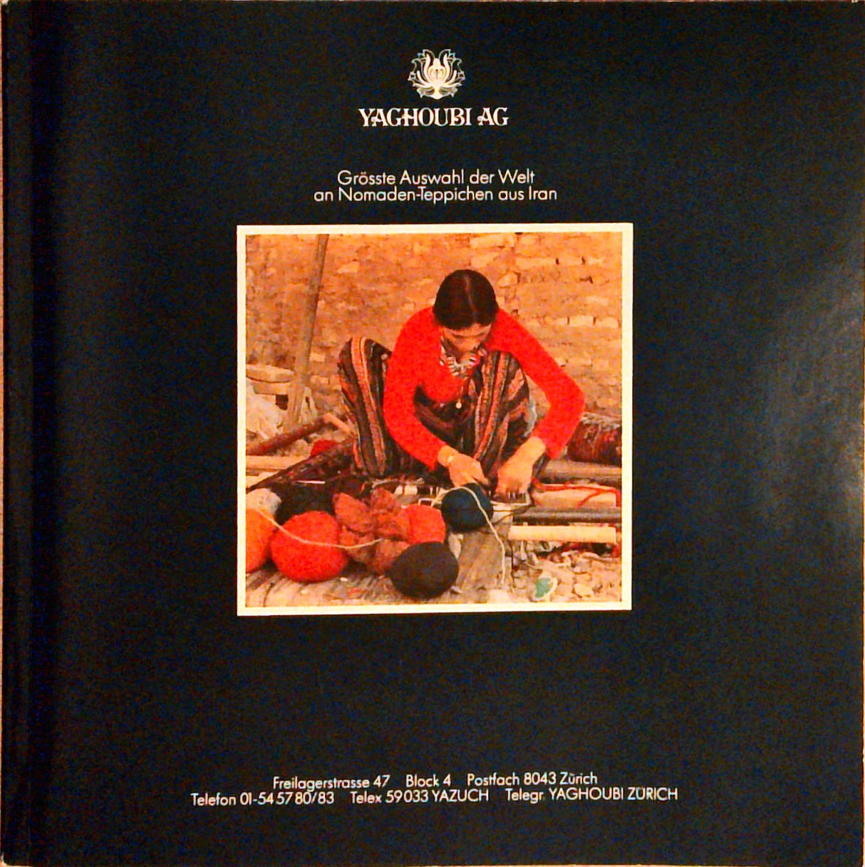 Yaghoubi AG : Grösste Auswahl der Welt an Nomaden-Teppichen aus Iran.