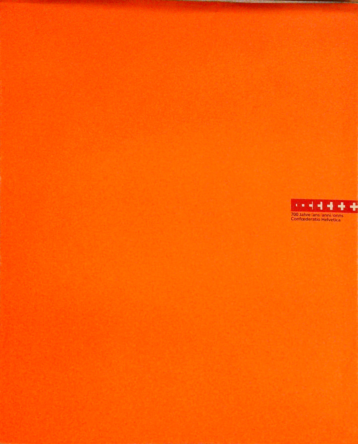 700 Jahre / ans / Anni / onns Confoederatio Helvetica (10 Bände)