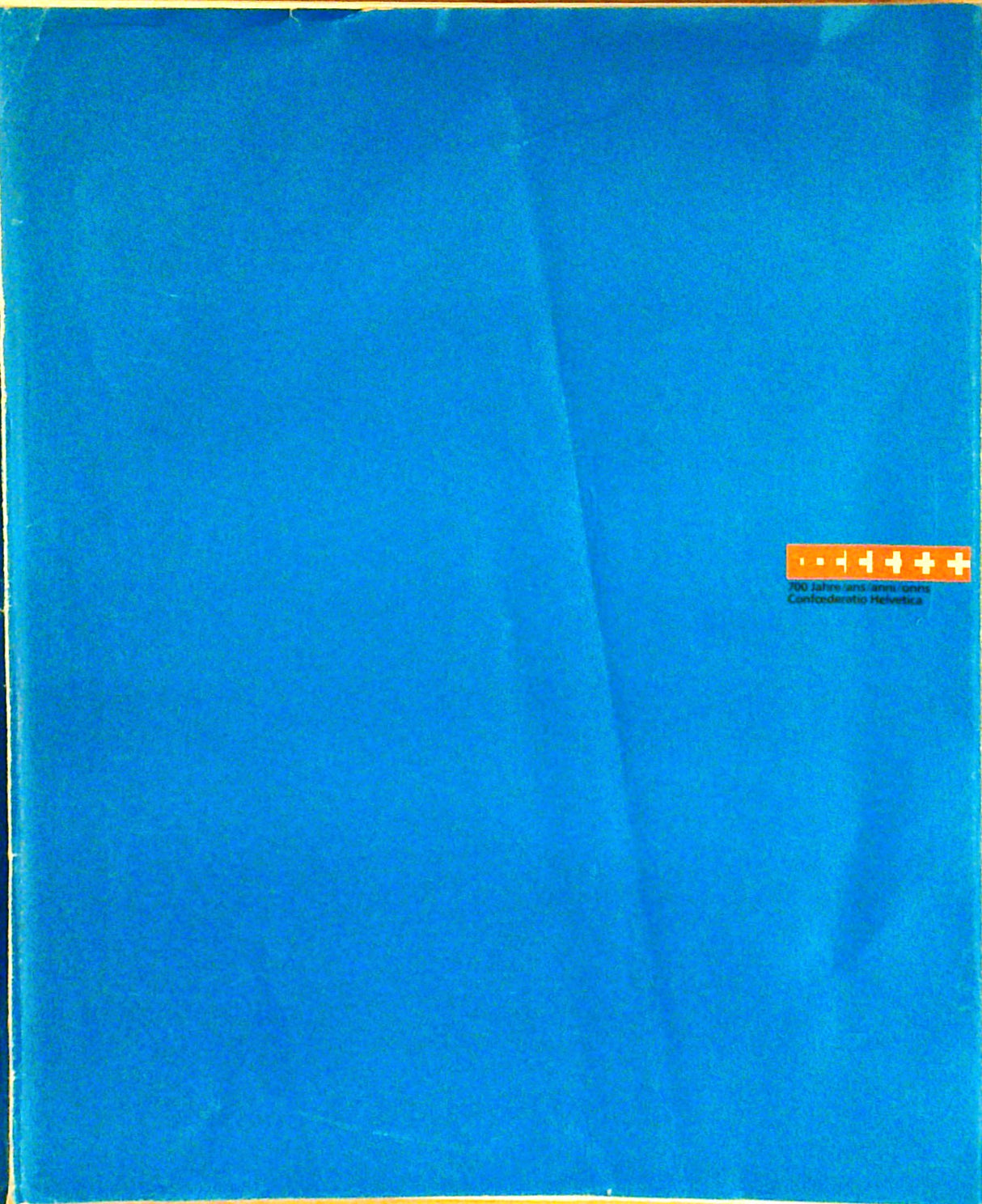 700 Jahre / ans / Anni / onns Confoederatio Helvetica (10 Bände)