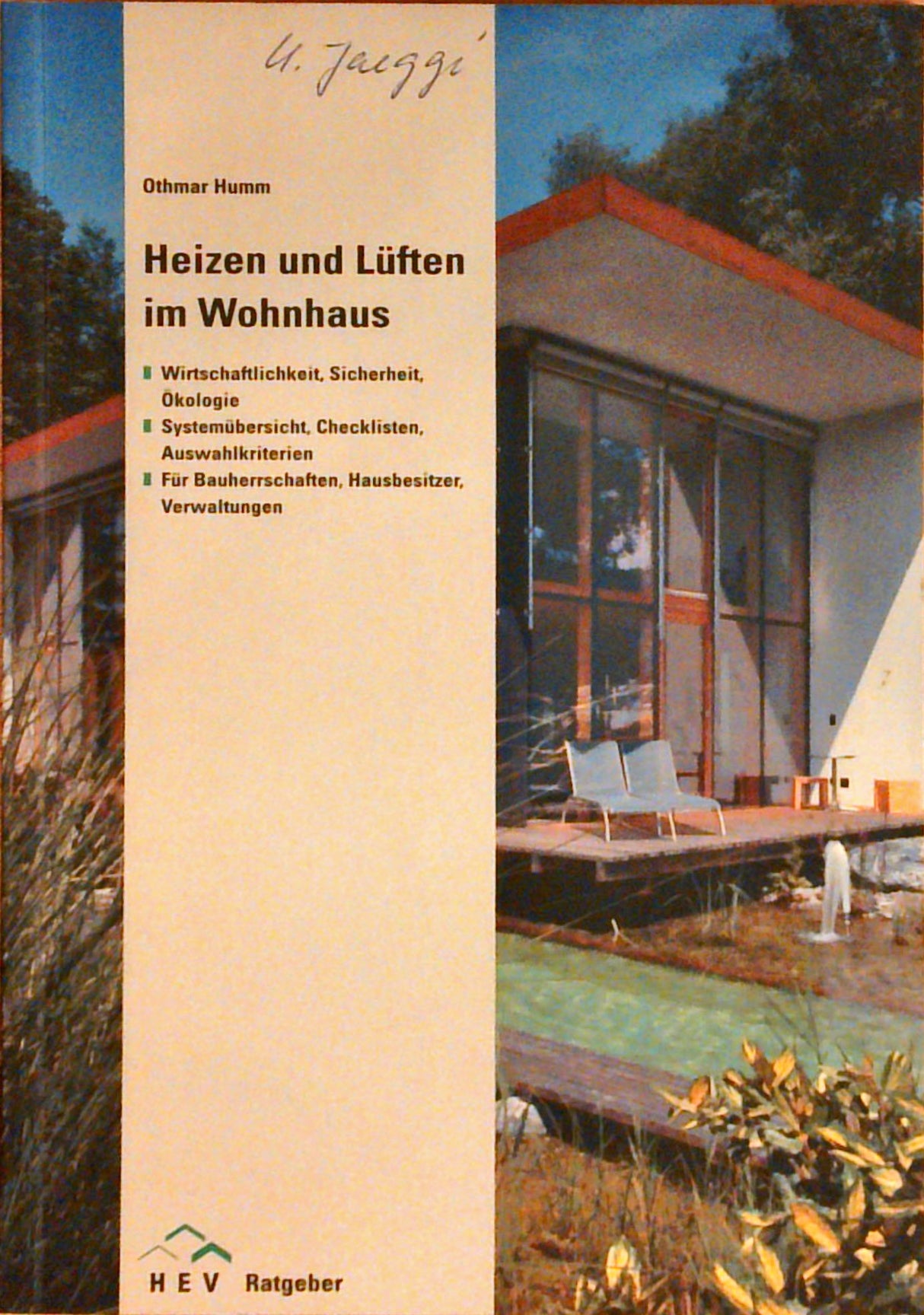 Heizen und Lüften im Wohnhaus