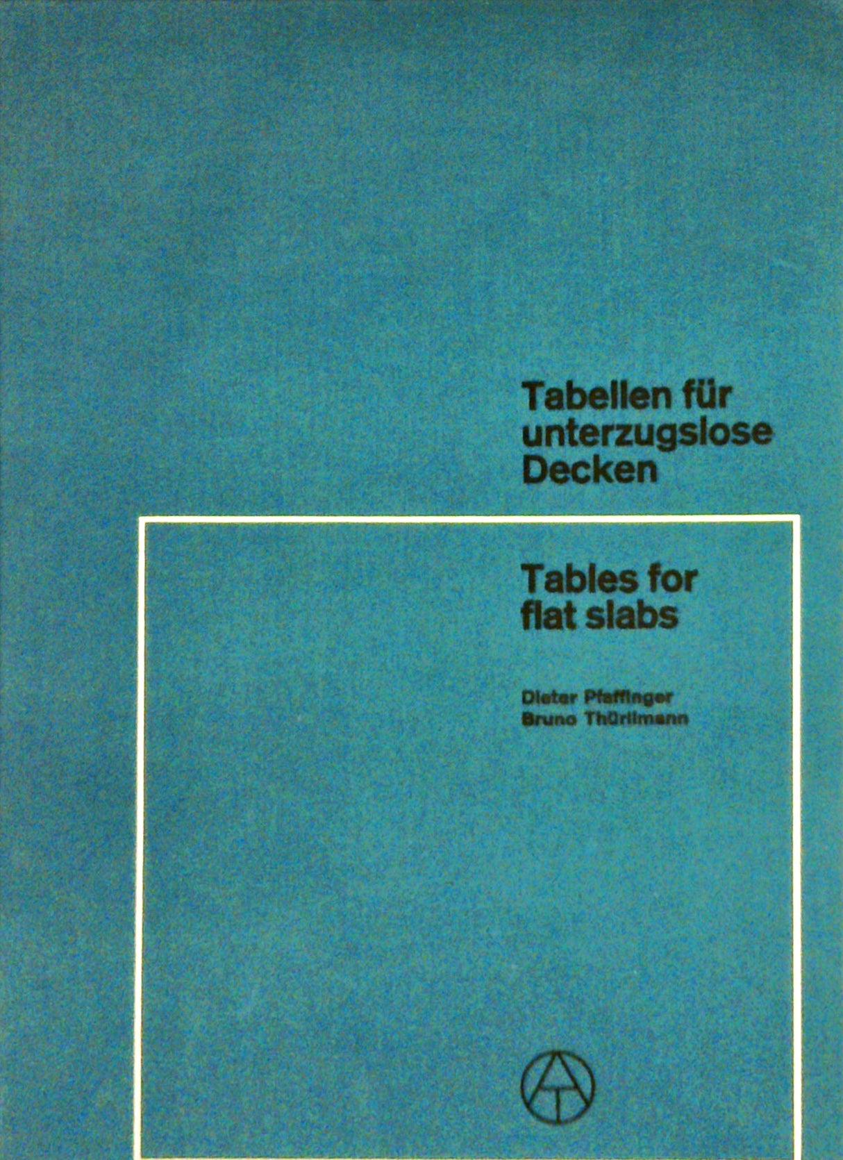 Tabellen für unterzugslose Decken