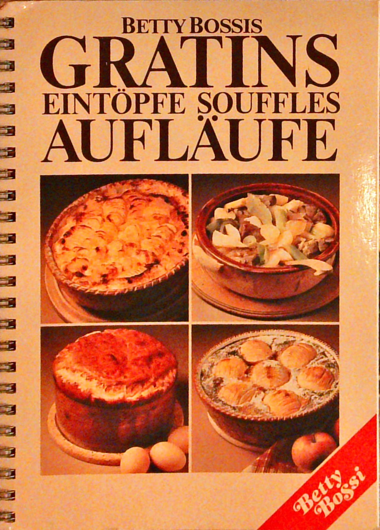 Gratins, Eintöpfe, Souffles, Aufläufe.