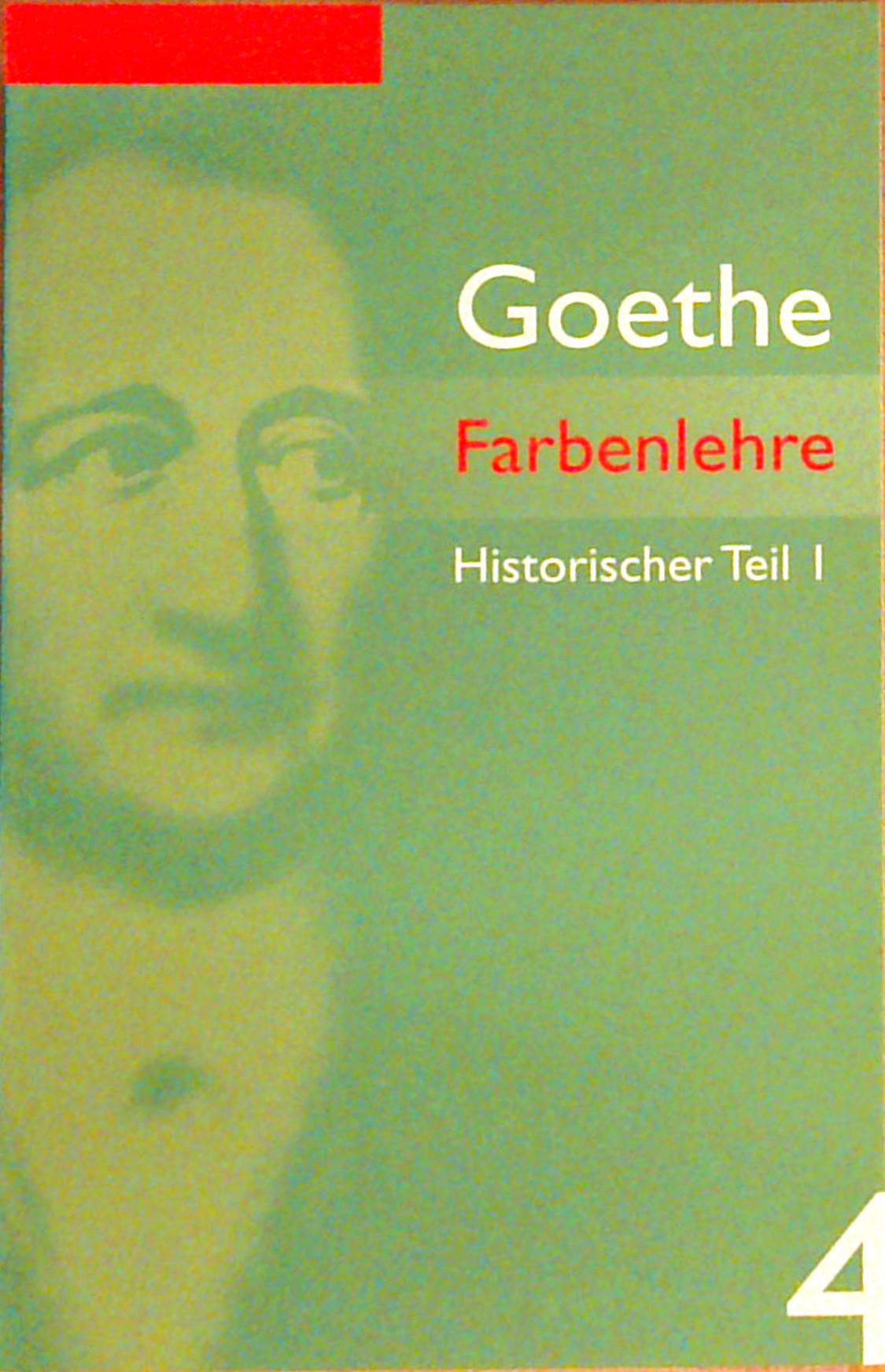 Goethe Farbenlehre Band 1-5