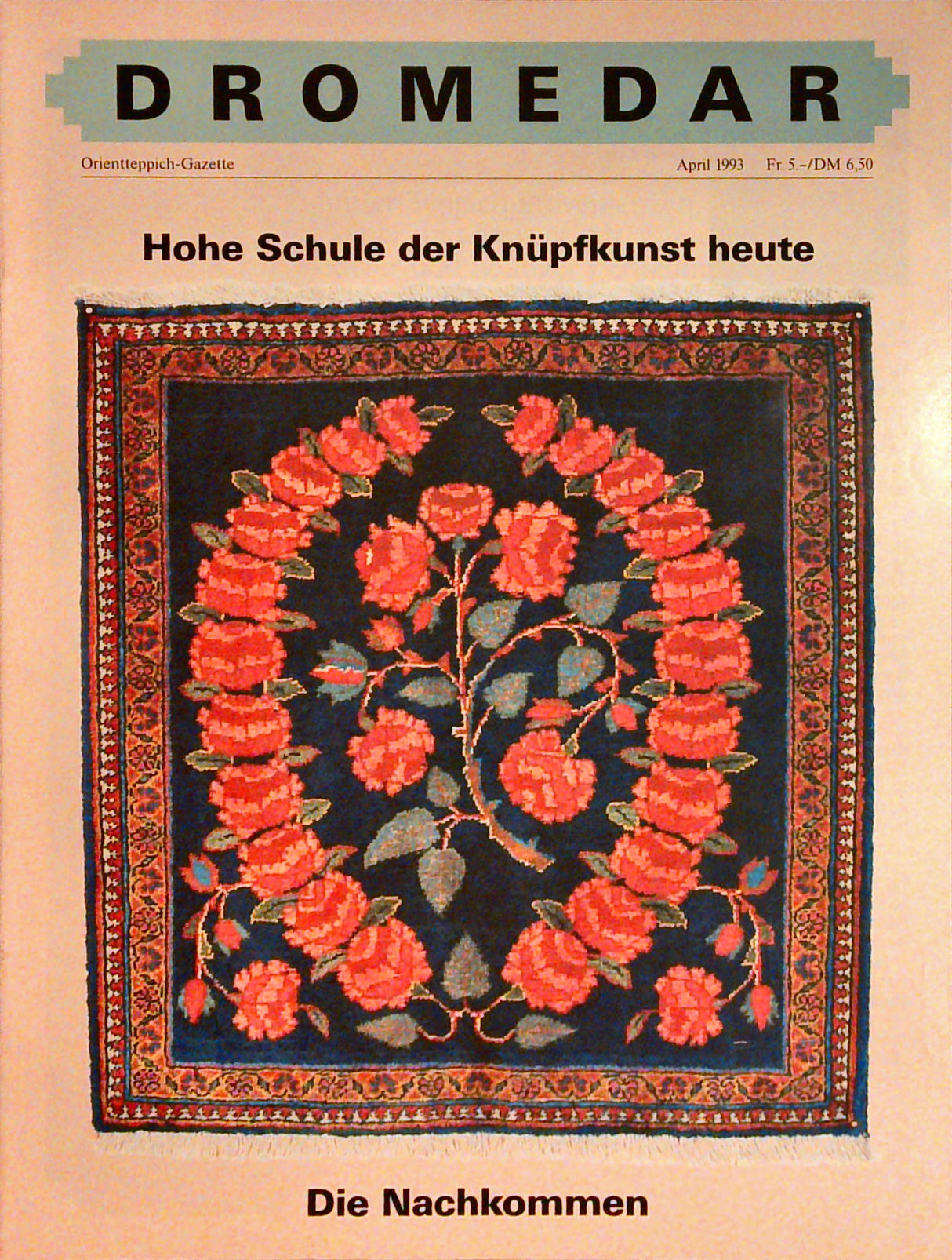 Magazin Dromedar 17 x Orientteppich-Gazette