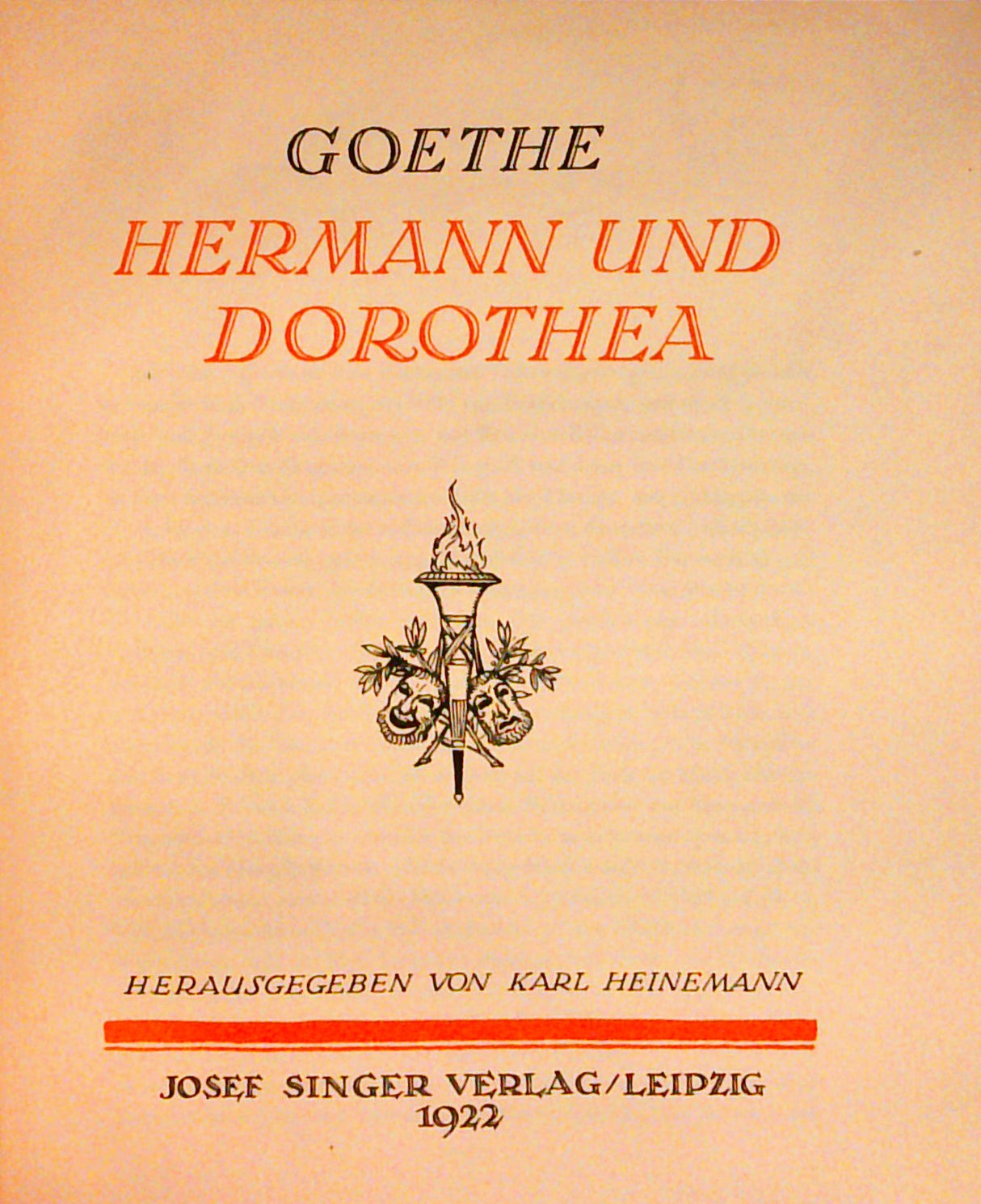 Hermann und Dorothea