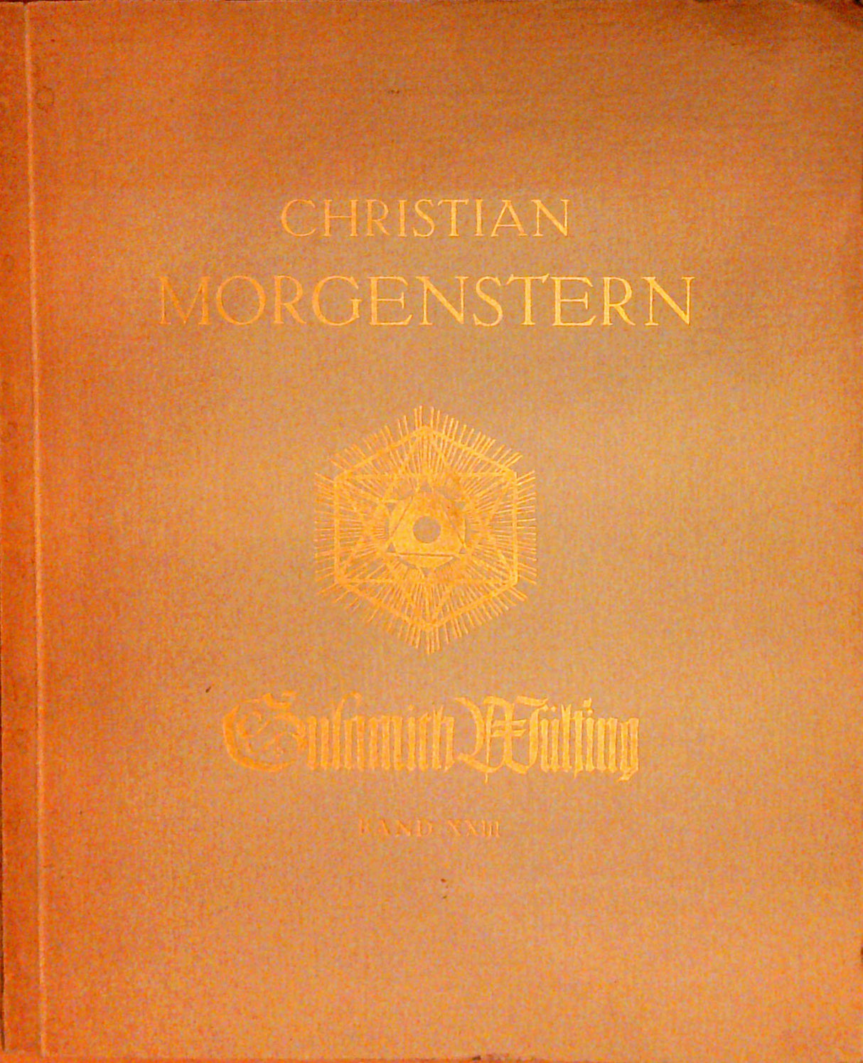 Neun farbige Abbildungen zu Christian Morgenstern, Gedichte.