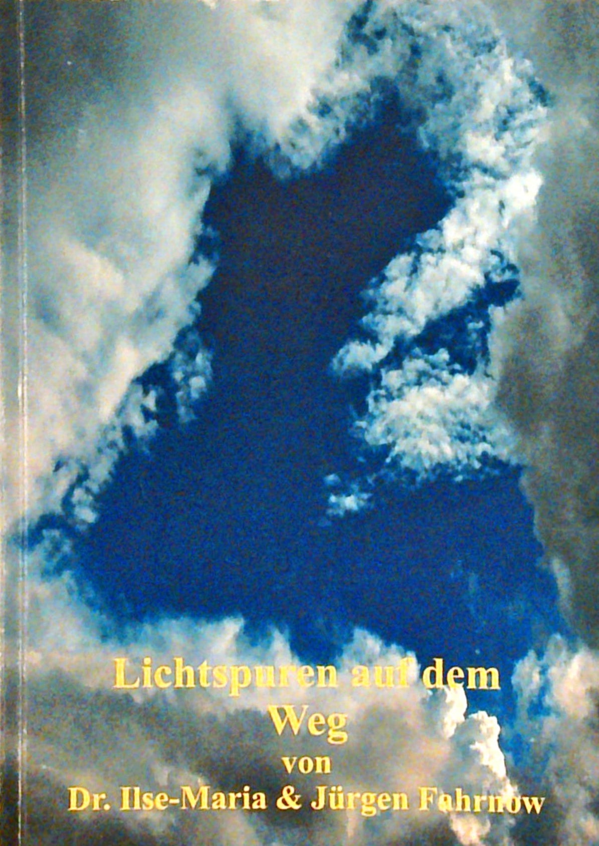 Lichtspuren auf dem Weg