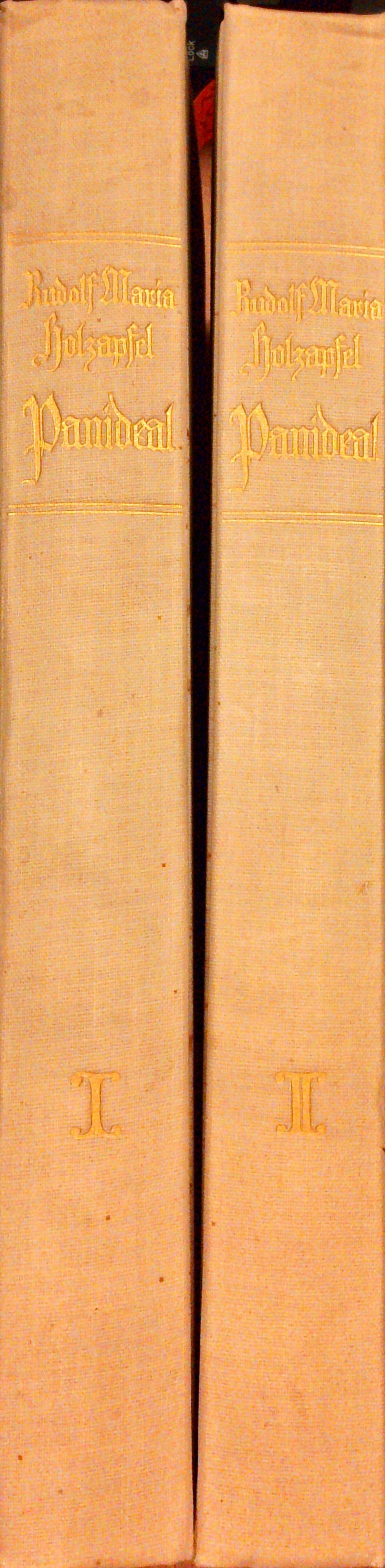 Panideal: Das Seelenleben und seine soziale Neugestaltung. Zwei Bände.