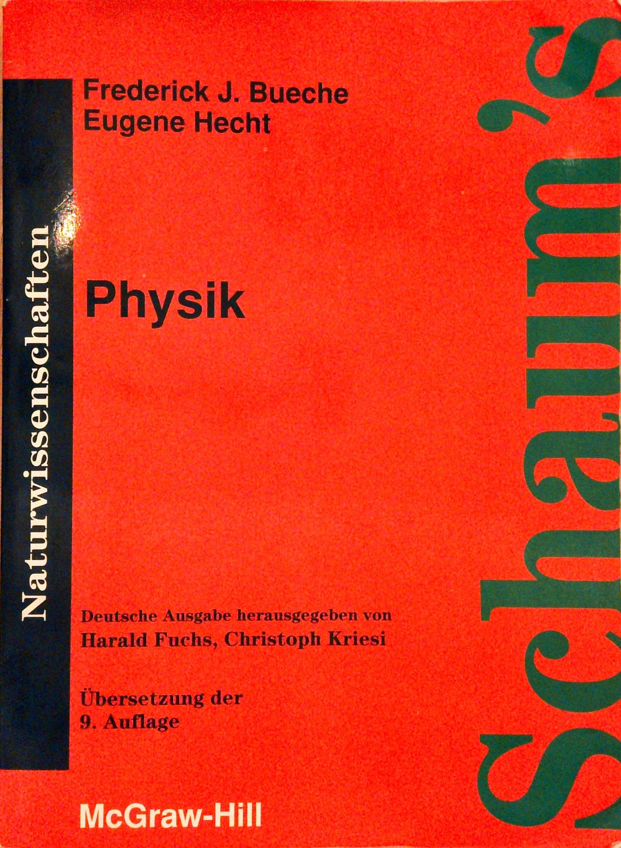 Physik. Übersetzung der 9. Auflage.