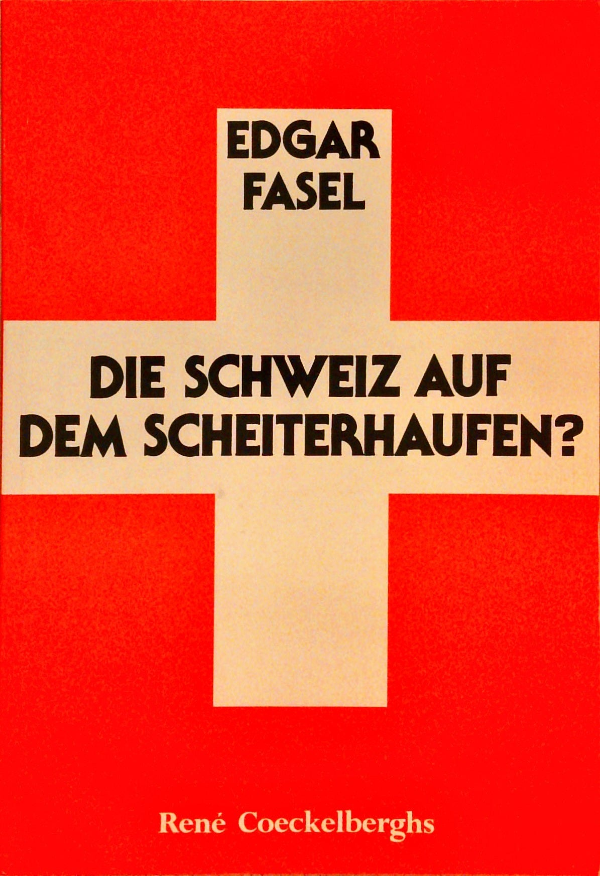 Die Schweiz auf den Scheiterhaufen?