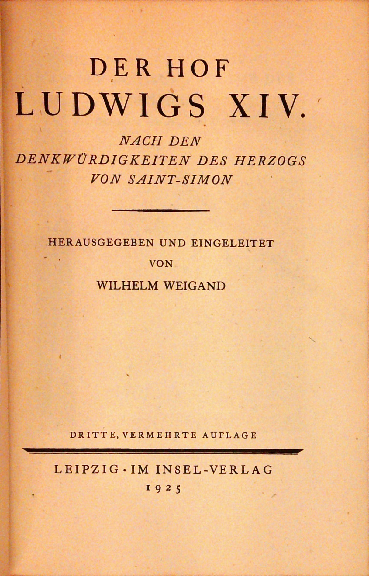Der Hof Ludwigs XIV.und die klassische Kultur der Franzosen. Ein Überblick