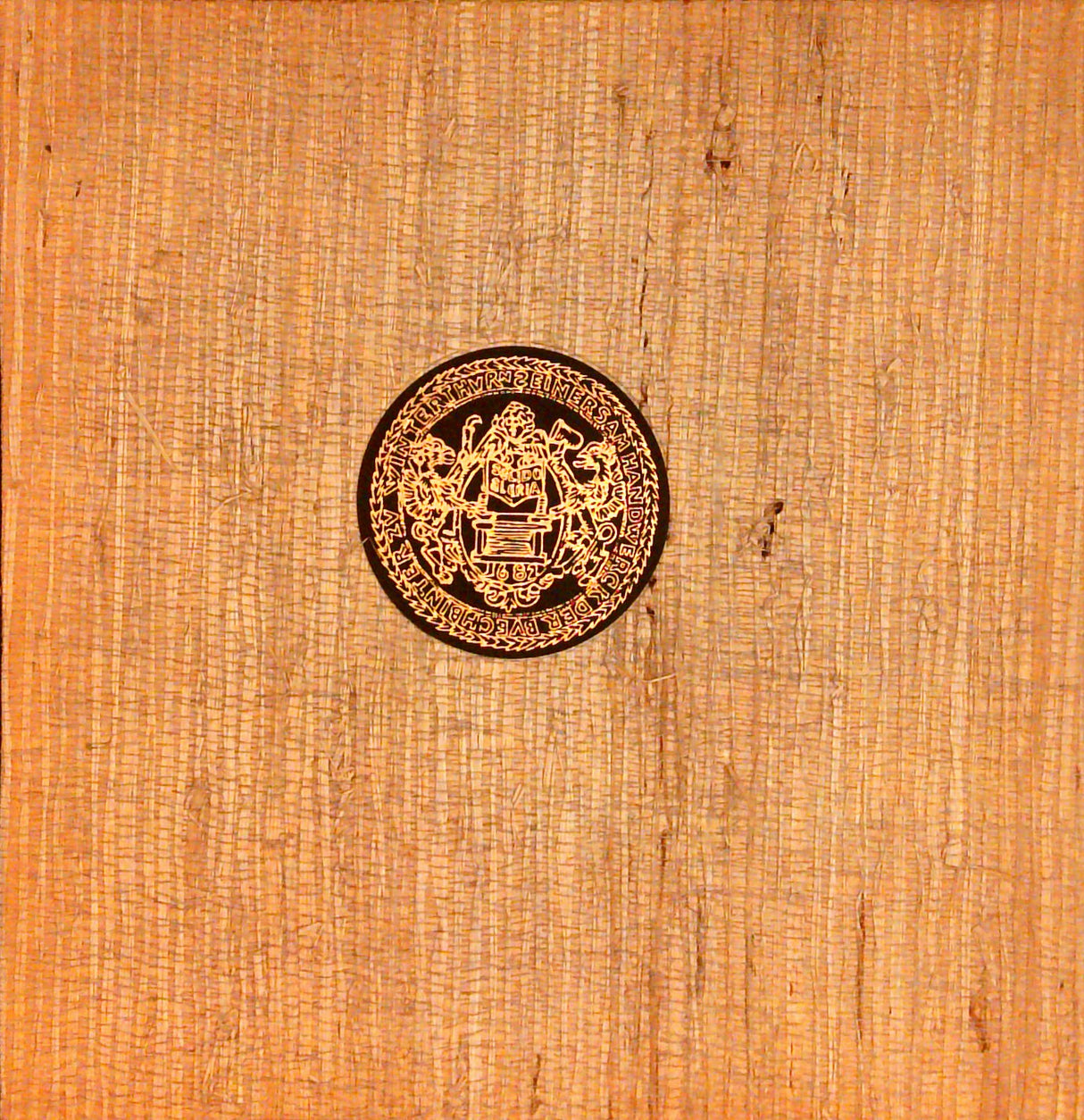 Von Buchbindern und ihrem Werk. Festschrift aus Anlass des 90jährigen Bestehens der Buchbinderei Weber.