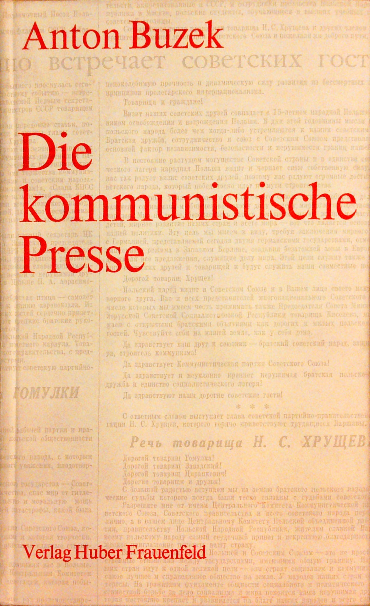 Die kommunistische Presse