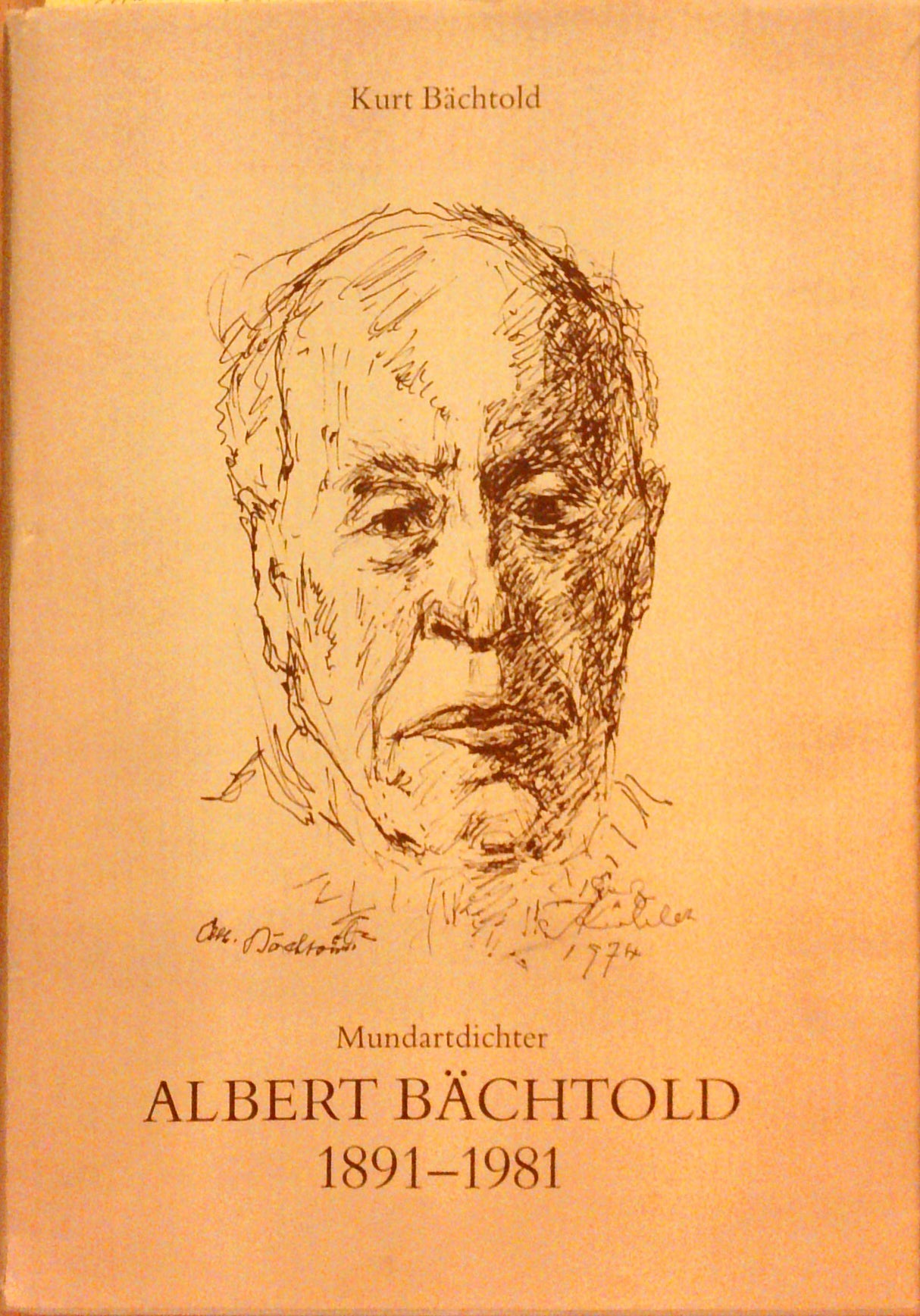 Albert Bächtold. 1891-1981. Mundartschriftsteller