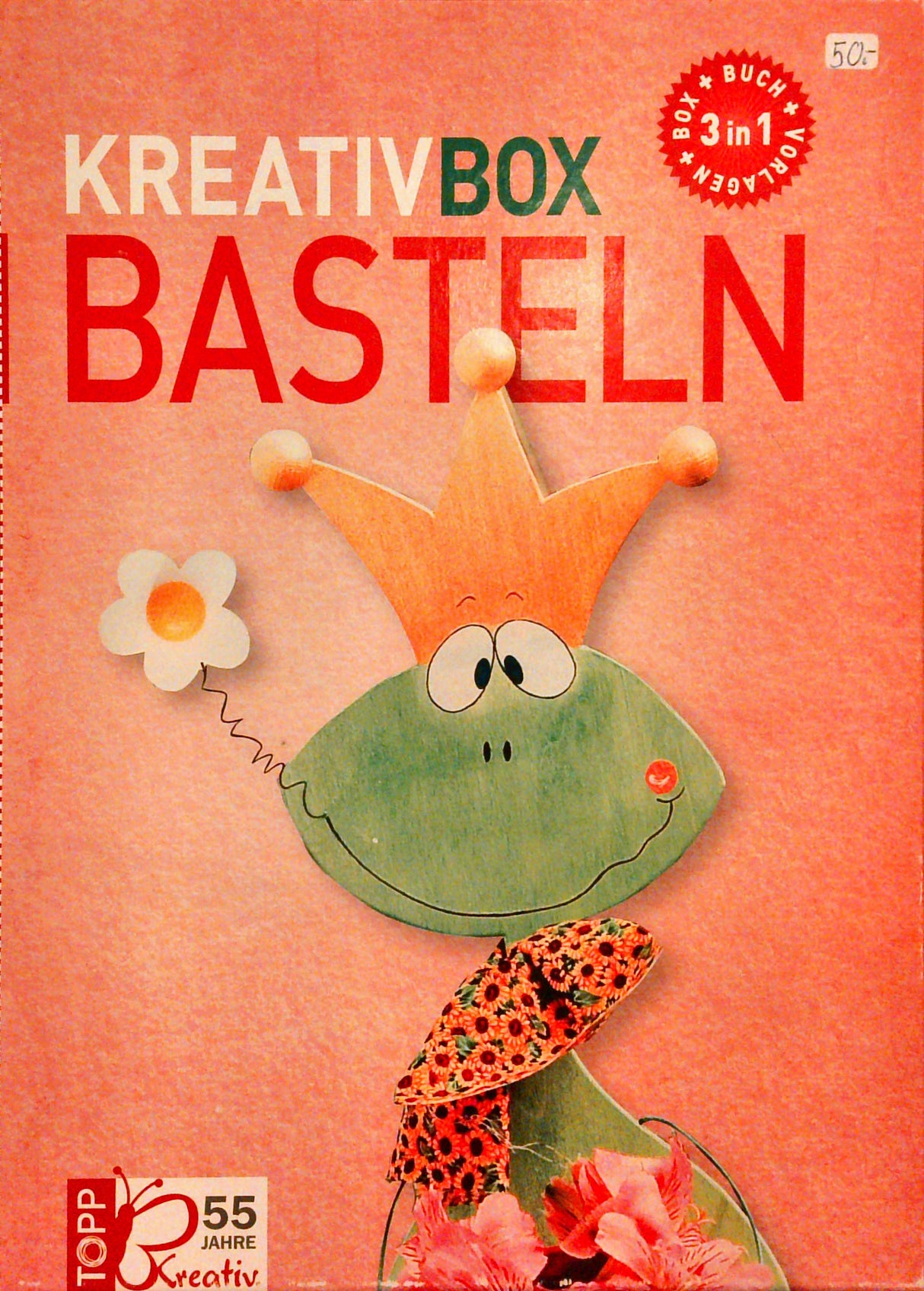 Kreativbox Basteln. Buch "Basteln" + Heft "Basteln. Vorlagen zum Ideenbuch"