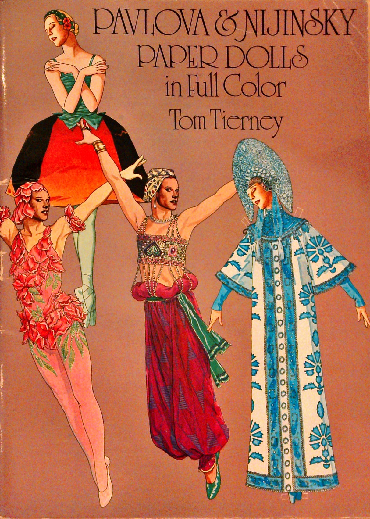 Pavlova & Nijinsky. Paper Dolls in Full color. + Ballerina Fairies