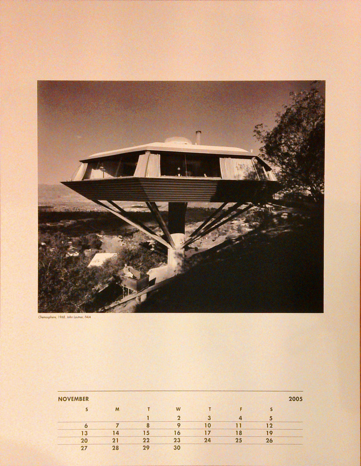 A Poster Calendar for 2005