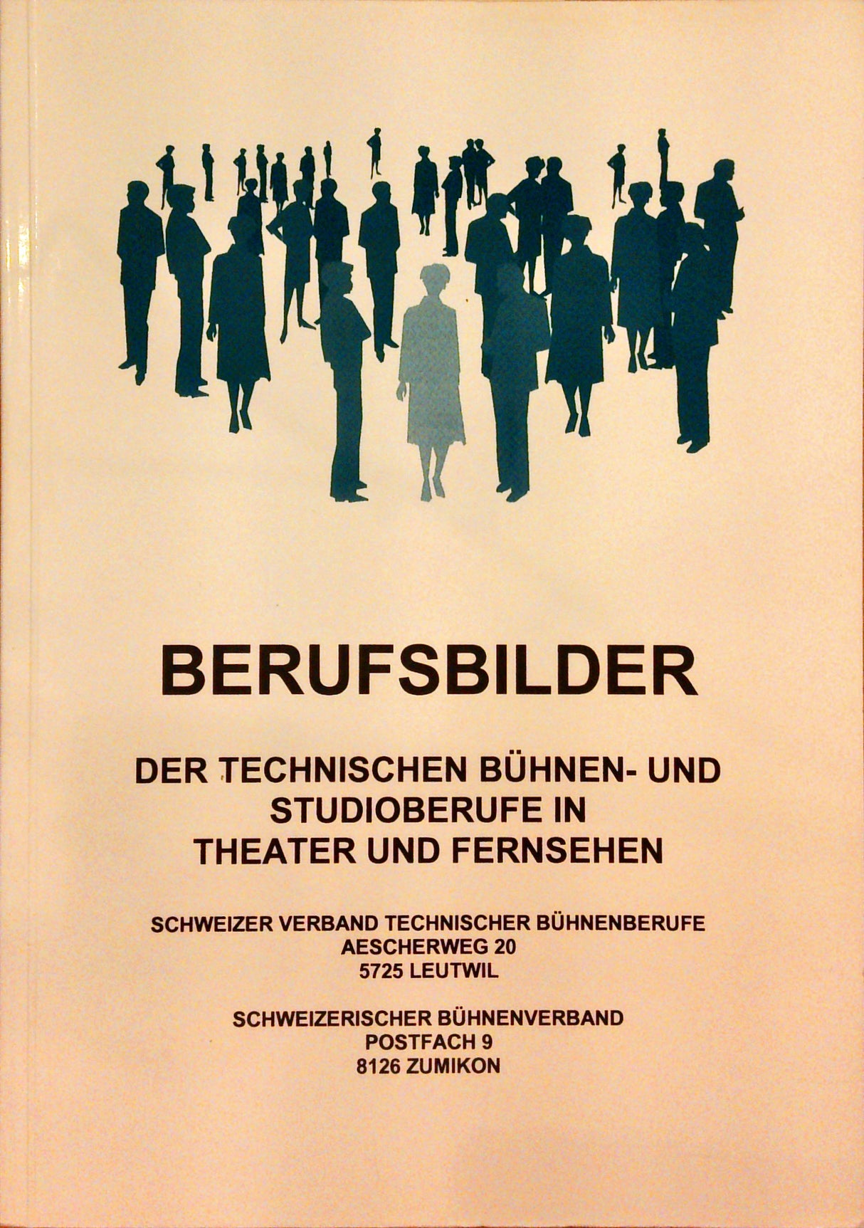 Berufsbilder der technischen Bühnen- und Studioberufe in Theater und Fernsehen