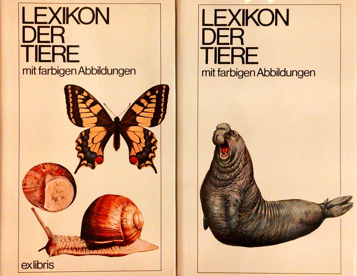Lexikon der Tiere. Bände I und II