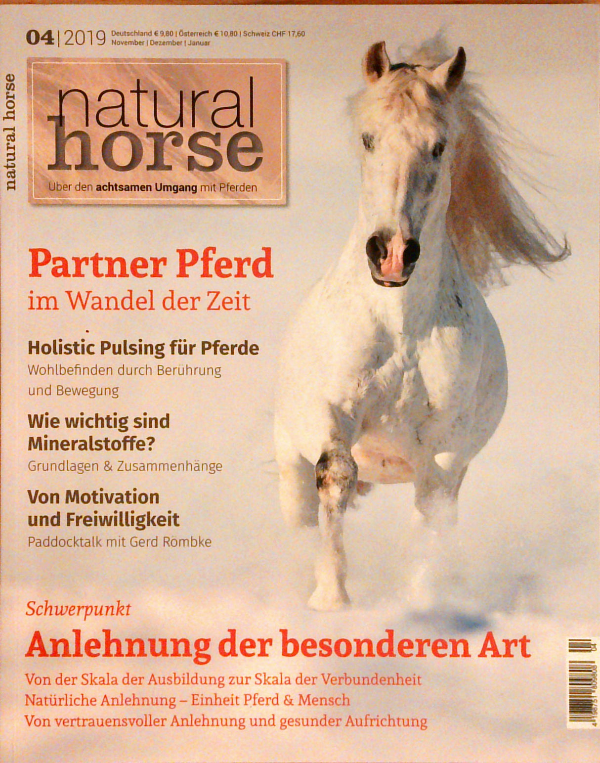 Natural Horse. Über den achtsamen Umgang mit Pferden. 1. - 4. 2019 + SPEZIAL 2019. 5 Bände.