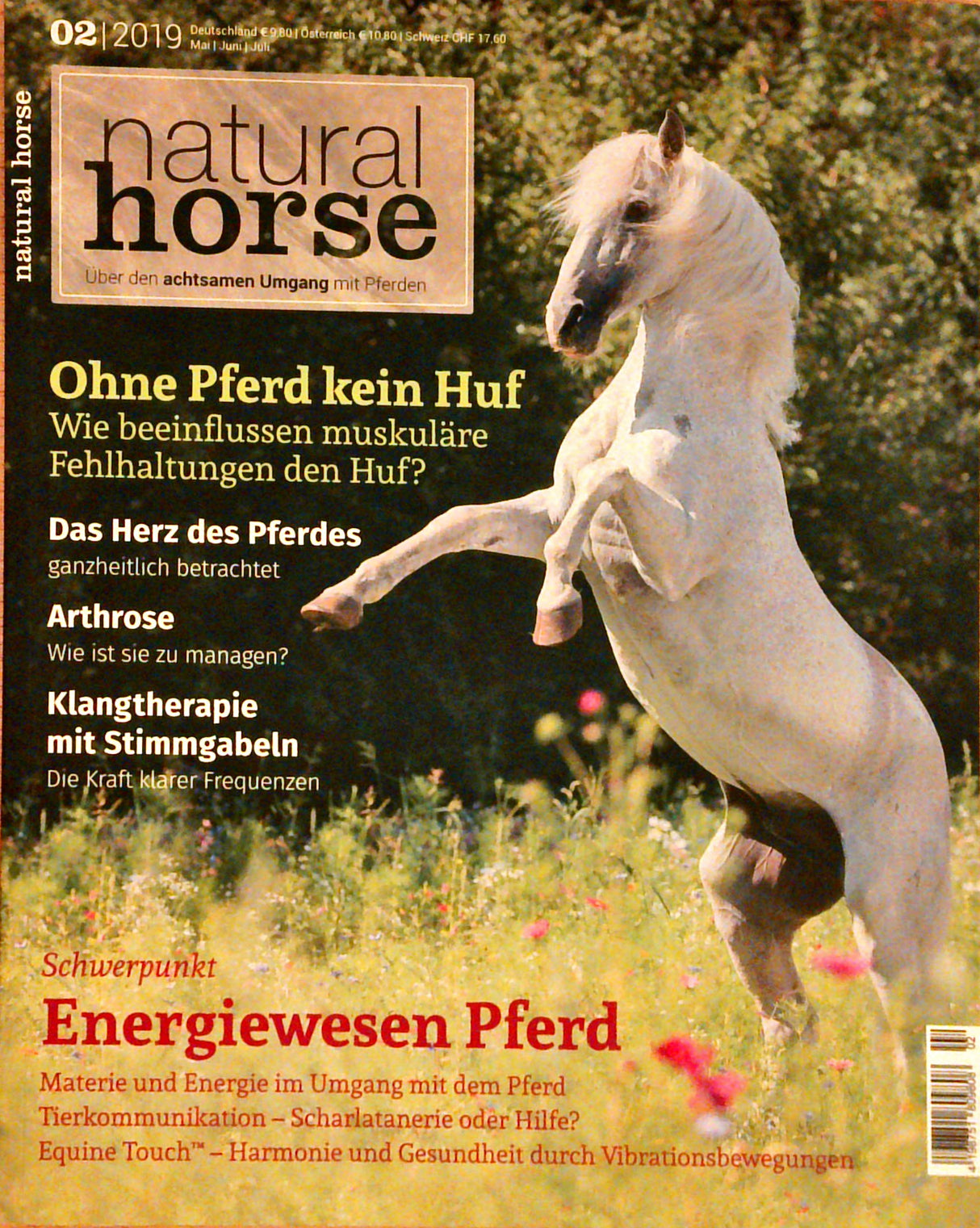 Natural Horse. Über den achtsamen Umgang mit Pferden. 1. - 4. 2019 + SPEZIAL 2019. 5 Bände.
