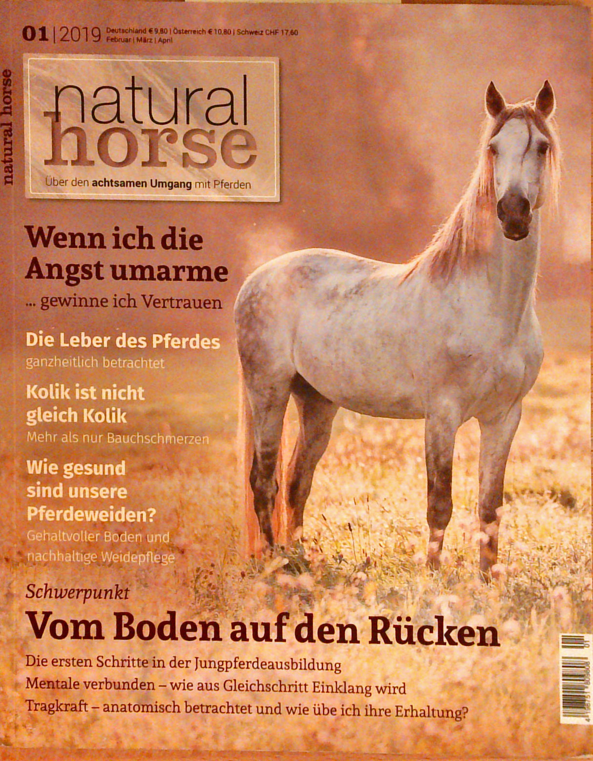 Natural Horse. Über den achtsamen Umgang mit Pferden. 1. - 4. 2019 + SPEZIAL 2019. 5 Bände.