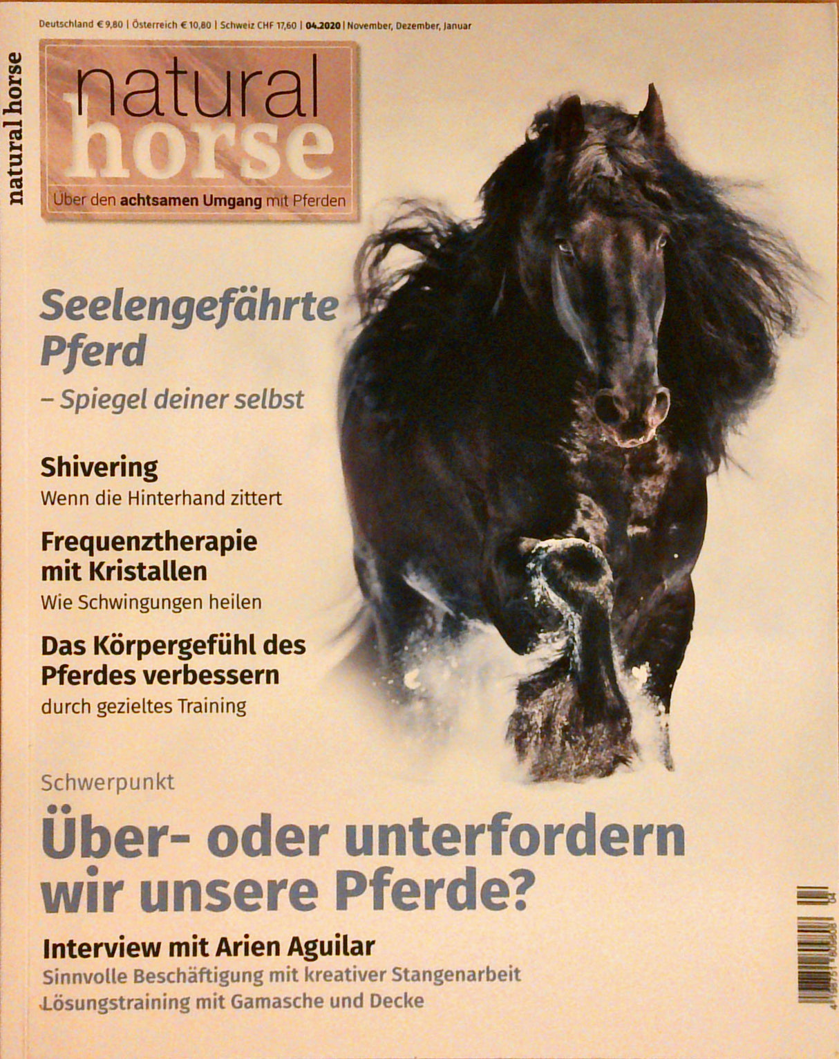 Natural Horse. Über den achtsamen Umgang mit Pferden. 1. - 4. 2020. 4 Bände.