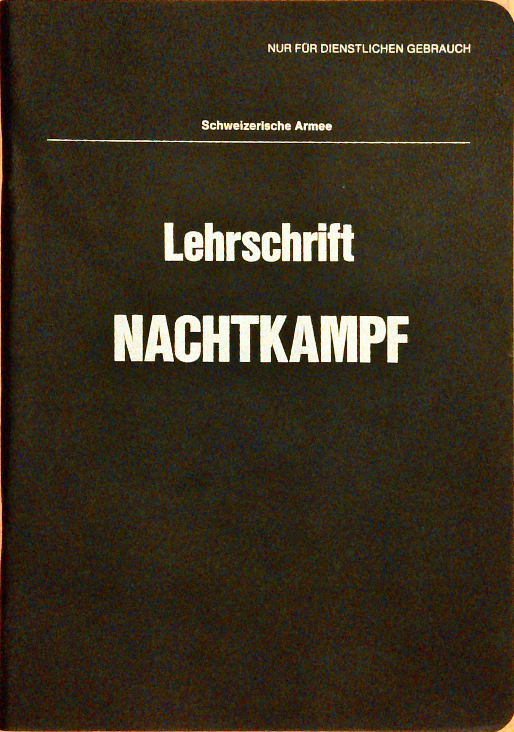 Lehrschrift Nachtkampf