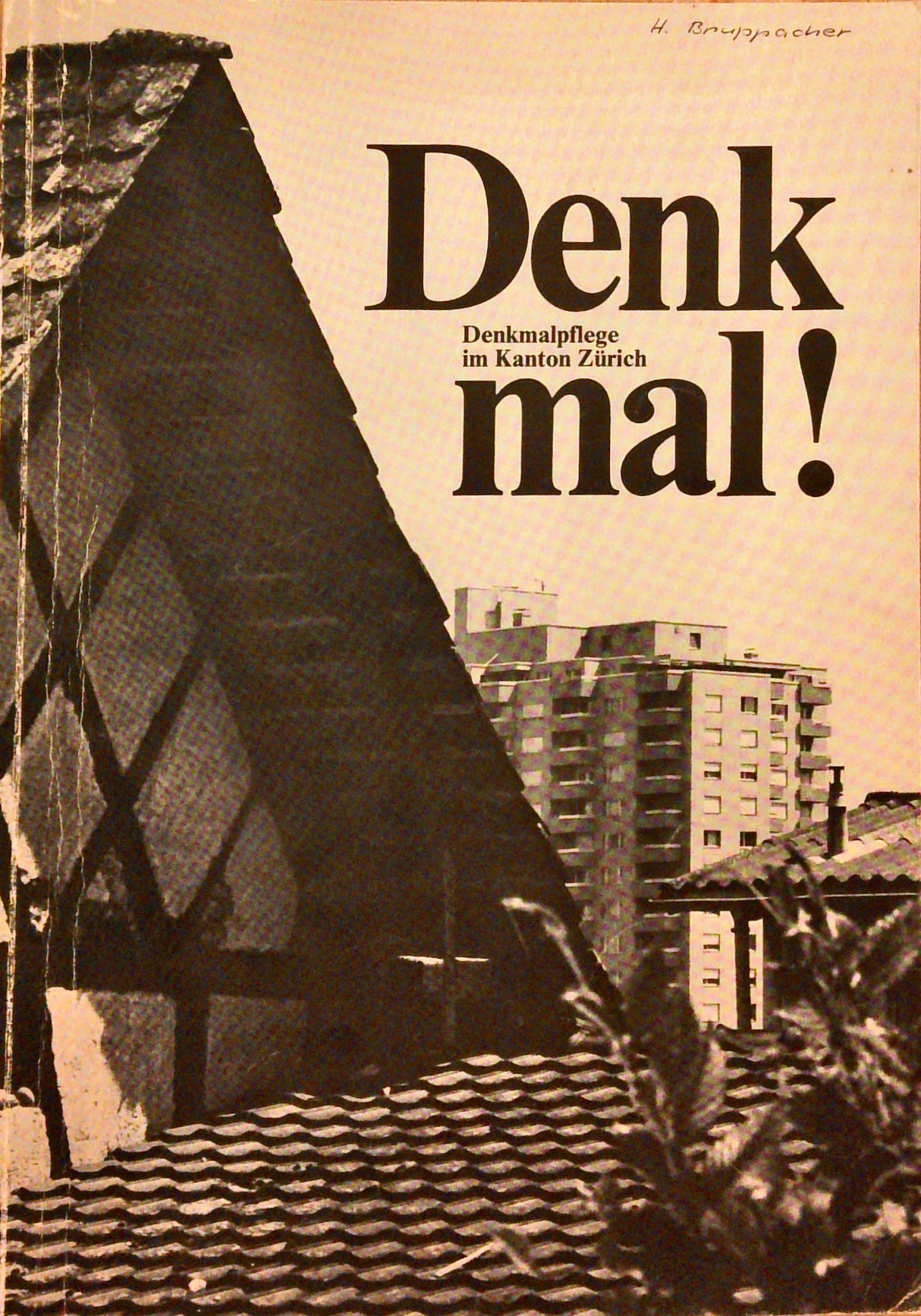 Denk mal! Denkmalpflege im Kanton Zürich : gezeigt an 100 Beispielen von archäologischer, kunst- und kulturhistorischer Bedeutung sowie des Ortsbild- und Heimatschutzes