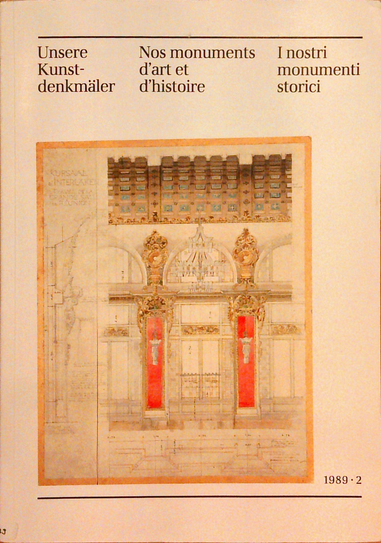 Unsere Kunstdenkmäler : Mitteilungsblatt für die Mitglieder der Gesellschaft für Schweizerische Kunstgeschichte