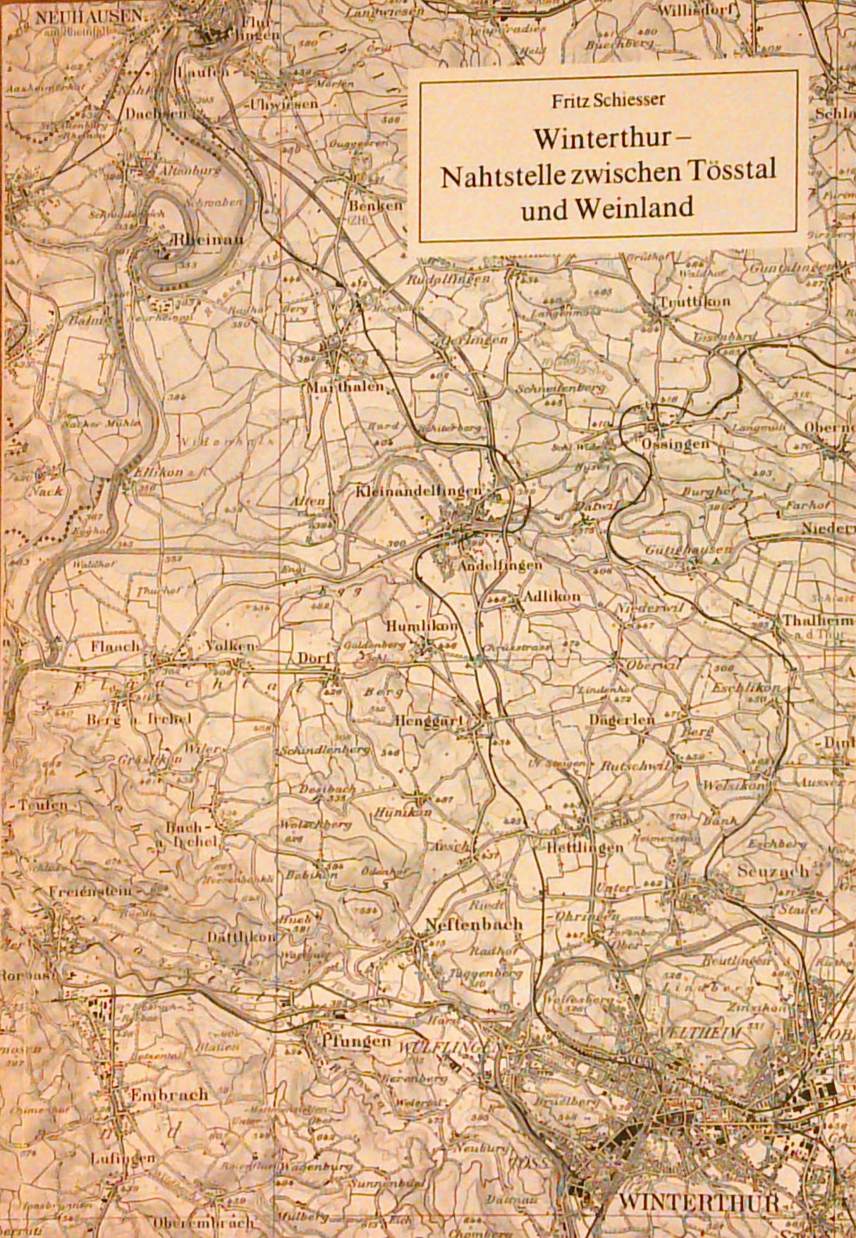 Winterthur - Nahtstelle zwischen Tösstal und Weinland