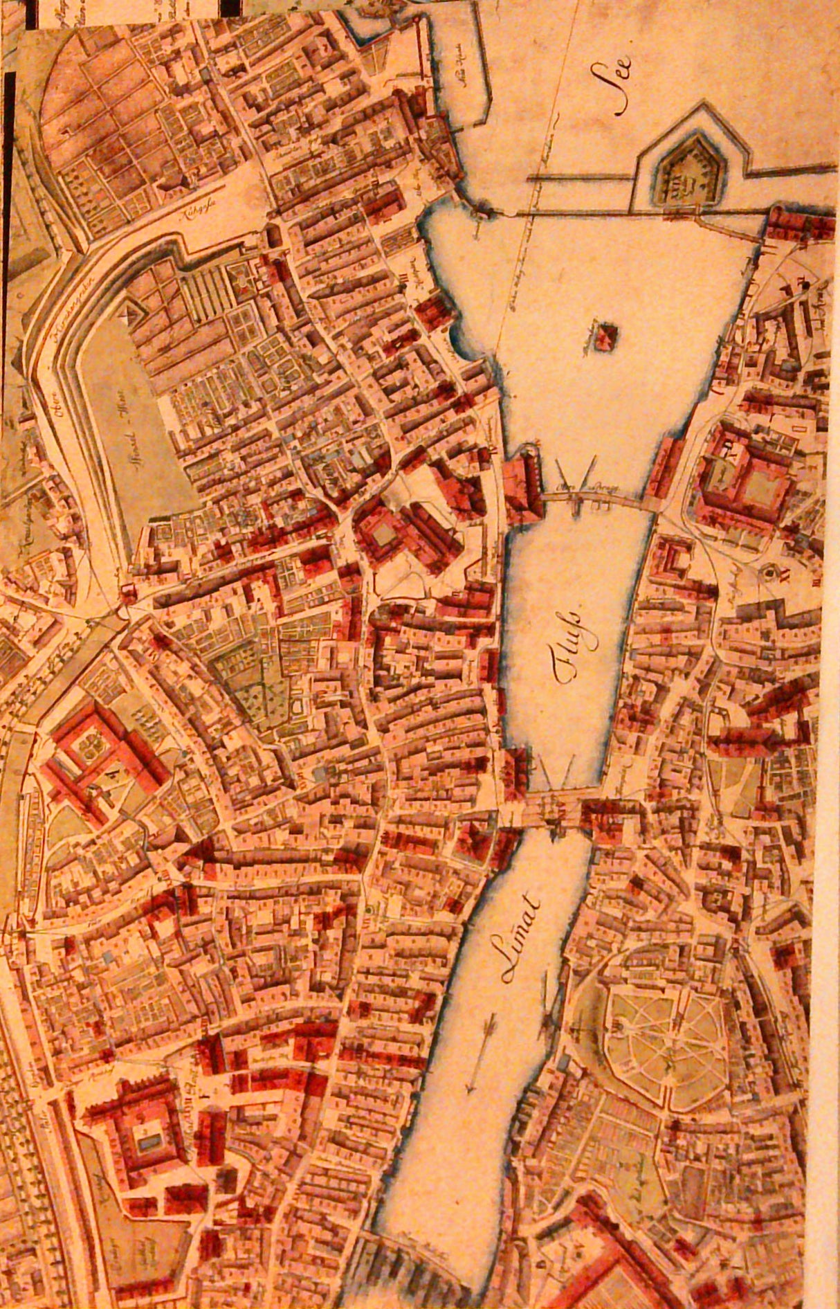 Der Zürcher Stadtplan von 1788-93 in 20 Blättern