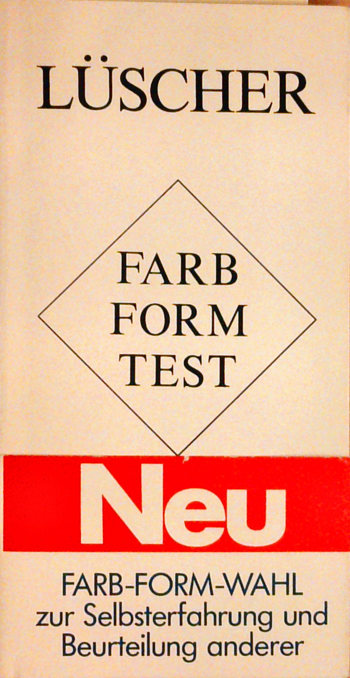 Lüscher Farb-Form-Test.