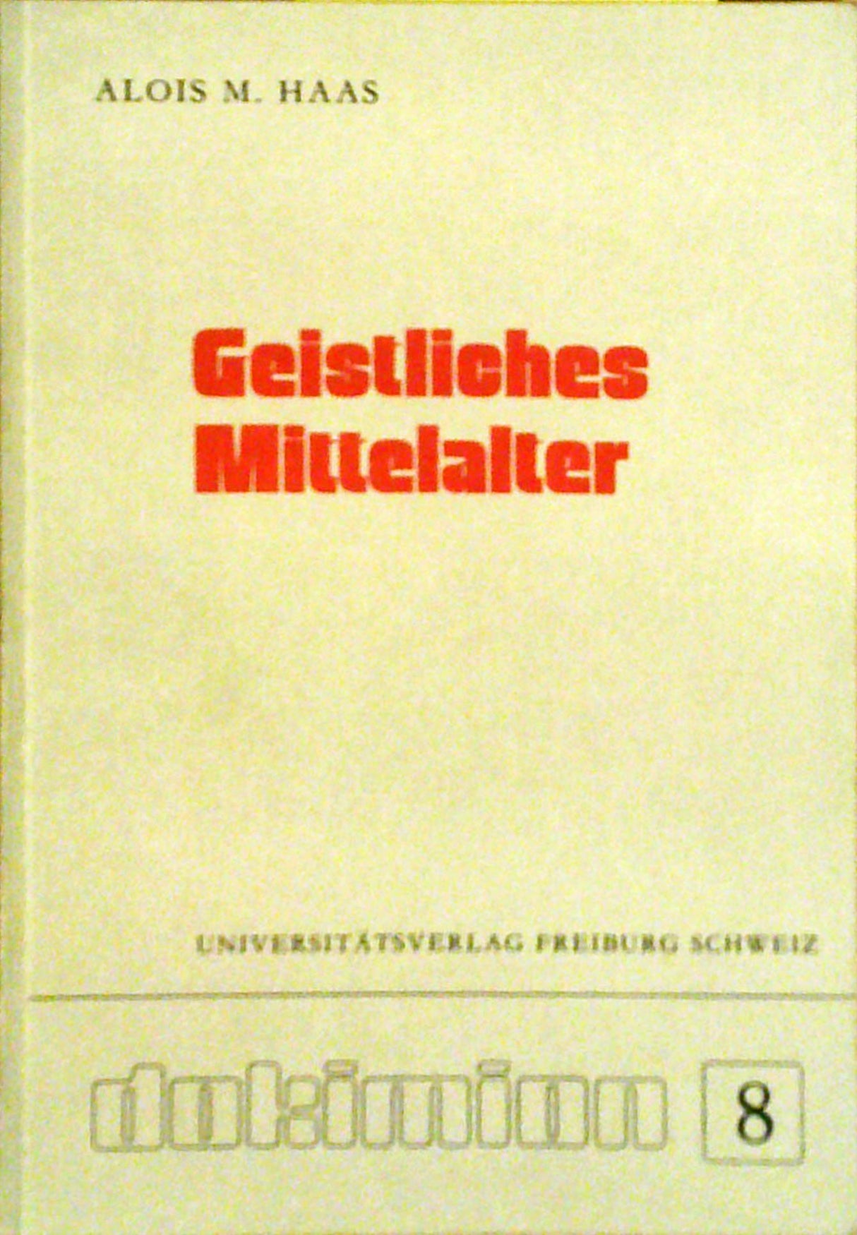 Geistliches Mittelalter