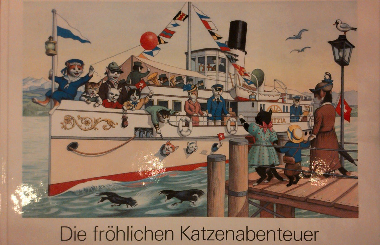 Die fröhlichen Katzenabenteuer.