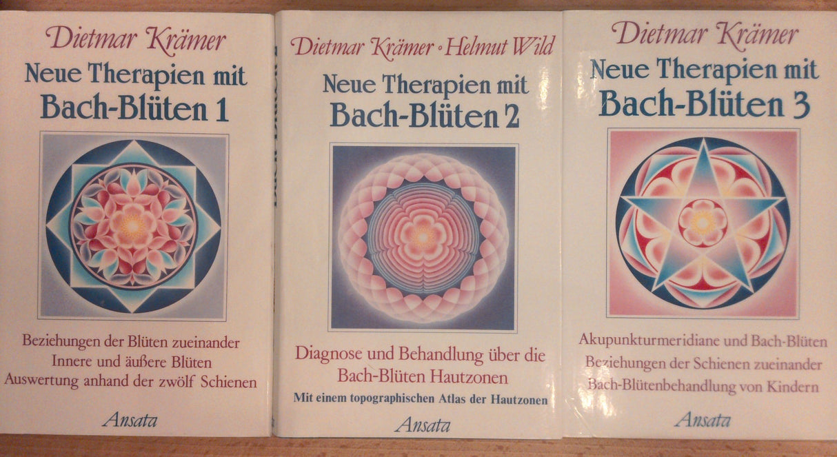 Neue Therapien mit Bachblüten 1 - 3. 3 Bände